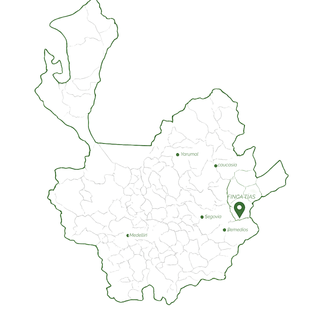Mapa de Antioquia